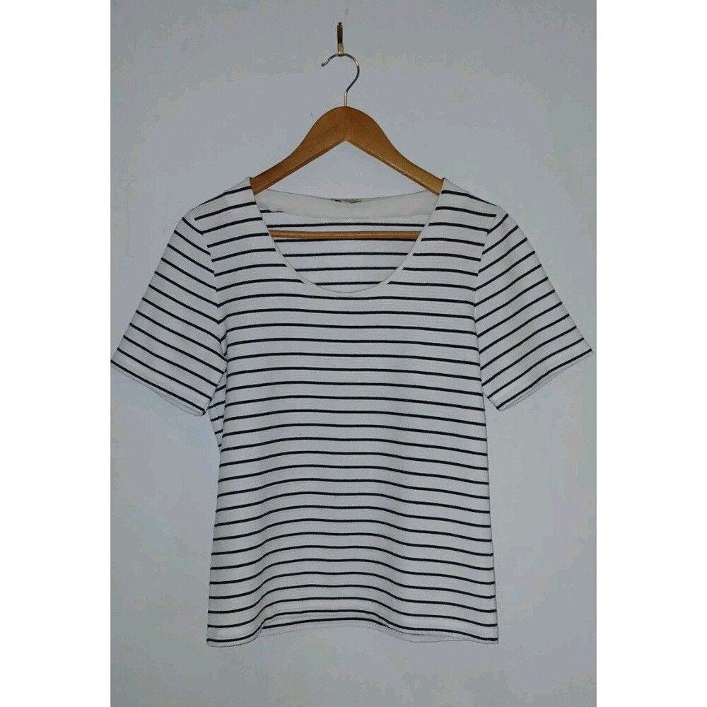French Breton Striped Top Womens M Resort Made In France Un Jour Ailleurs